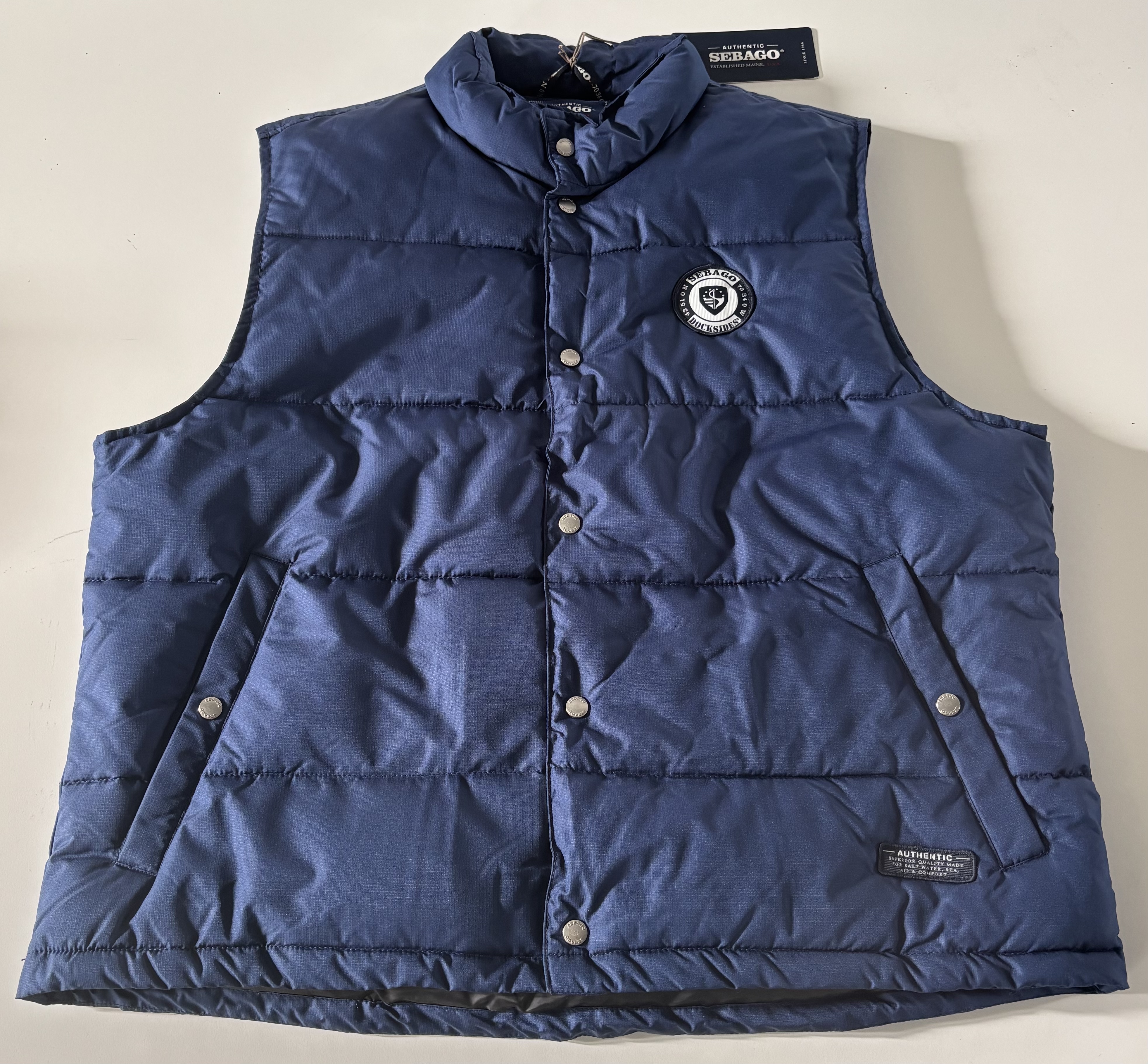 Sebago DKS Kai Puffa Gilet navy Größe XXL