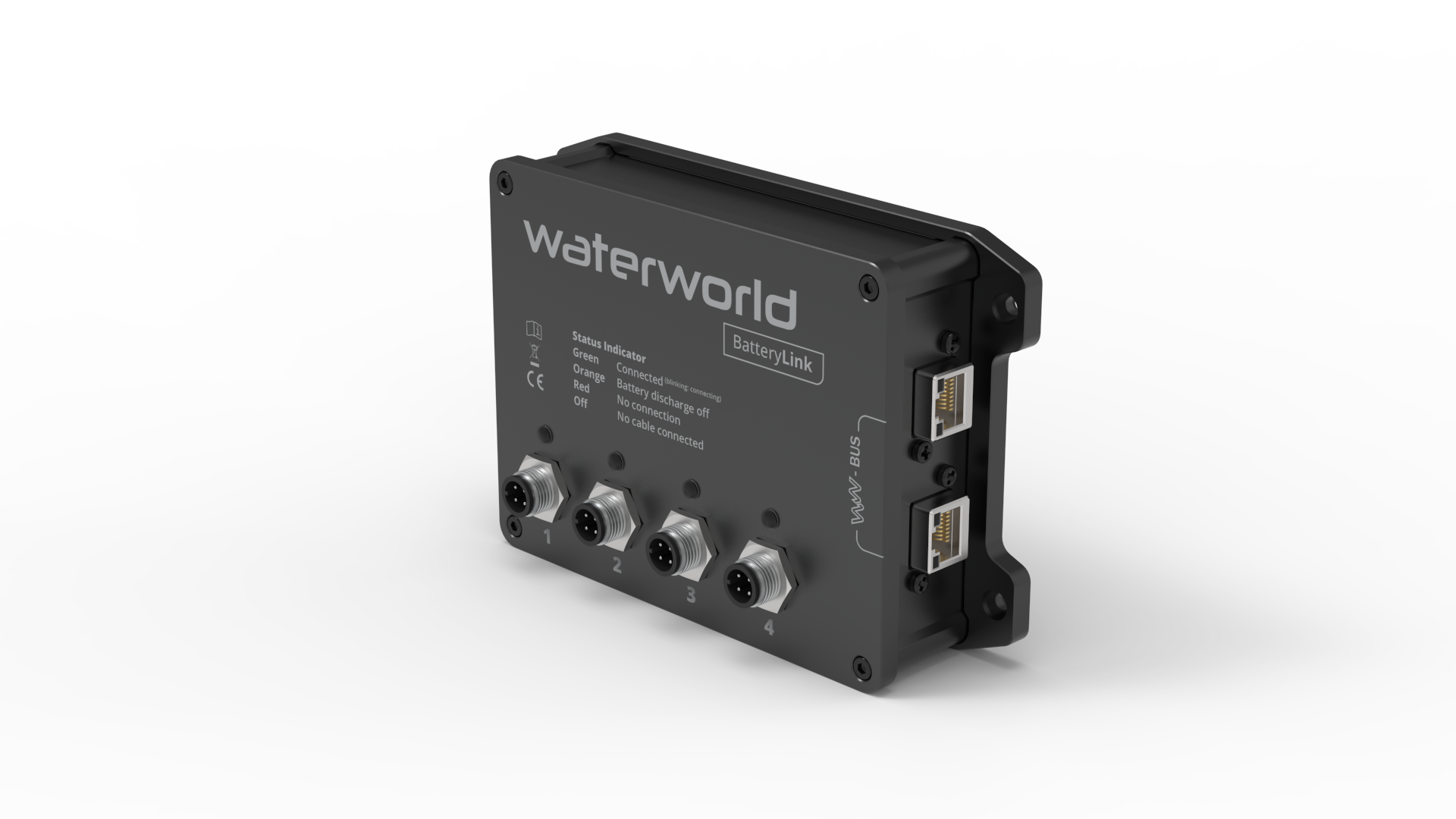 WATERWORLD BatteryLink für bis zu 4 LFP Akkus CANopen V2