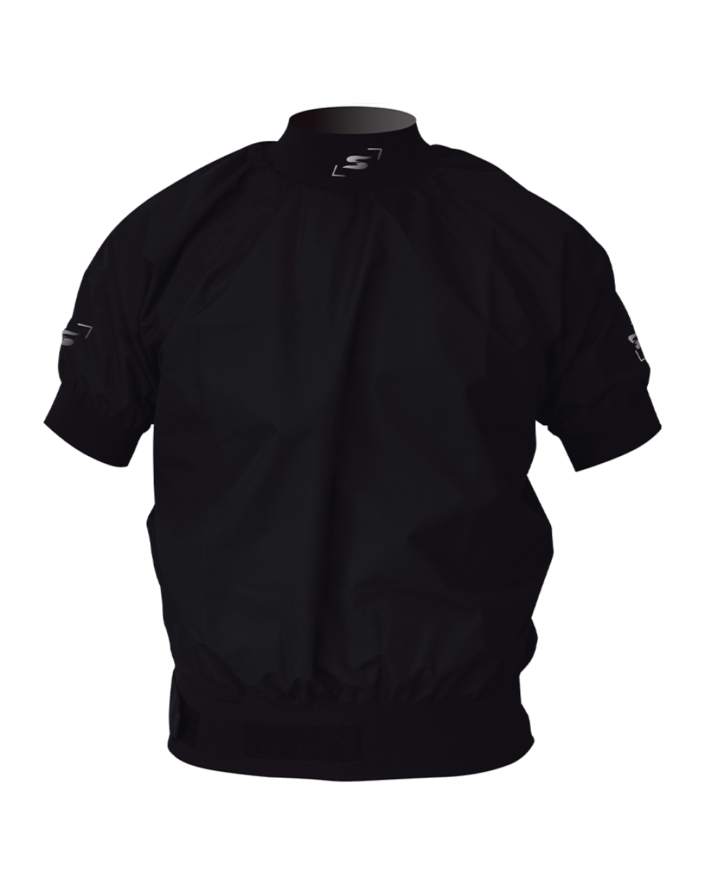 SANDILINE Jacket Race 3L Segeljacke Schwarz Kurzarm - XS