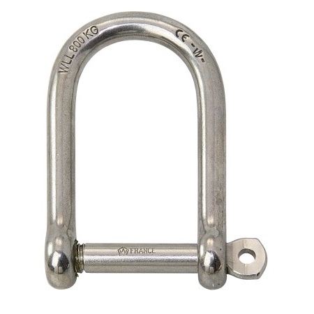 WICHARD 1265 Schäkel geschmiedet weit Self-Lock 10mm