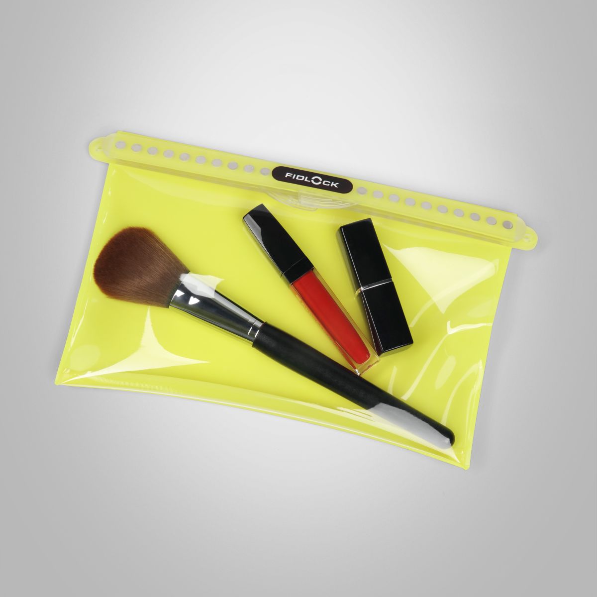 FIDLOCK Hermetic Dry Bag Multi, transp./gelb, 224x140 mm