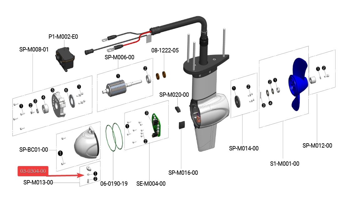 ePropulsion Ersatzteile - bei Bootspunkt bekommen Sie alle Ersatzteile für aktuelle und frühere ePropulsion Elektro-Aussenborder, PODs und Zubehör