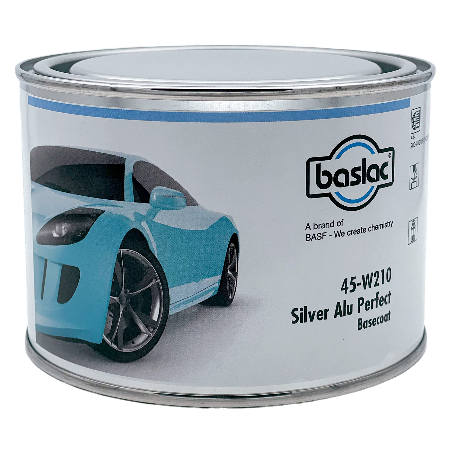 BASLAC 45-W210 Silver Alu Perfect - 0,5 ltr