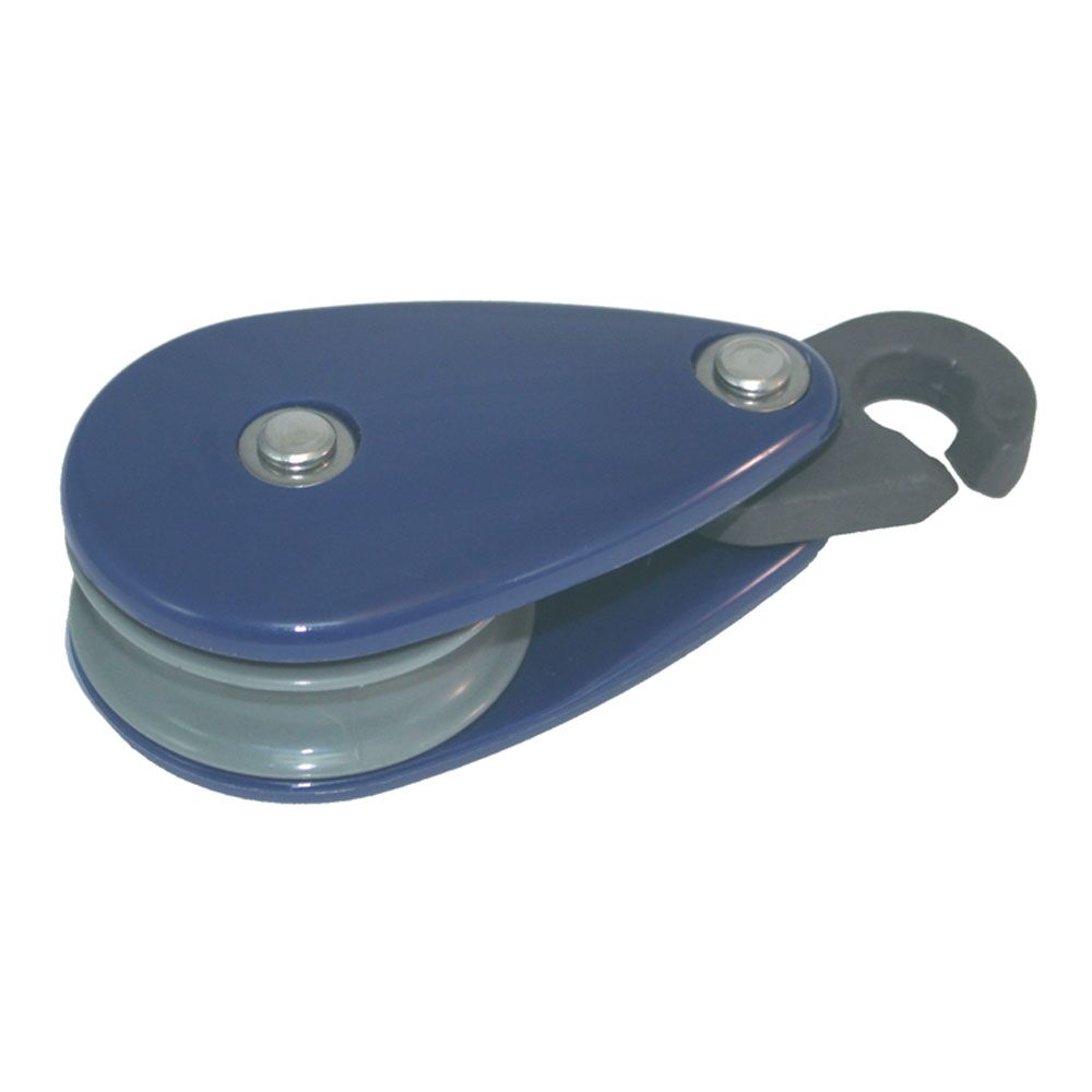 WINDESIGN EX2152 ILCA/Laser Großschotblock mit Brummelhaken (sister clip)