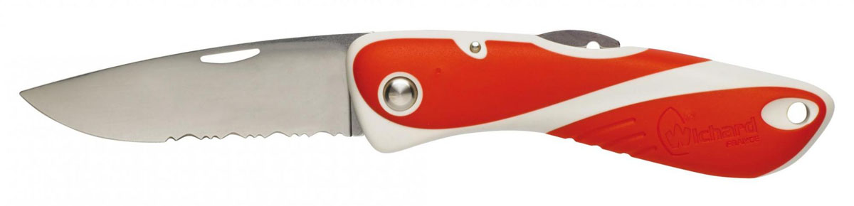 WICHARD 10144 Bordmesser Aquaterra rot