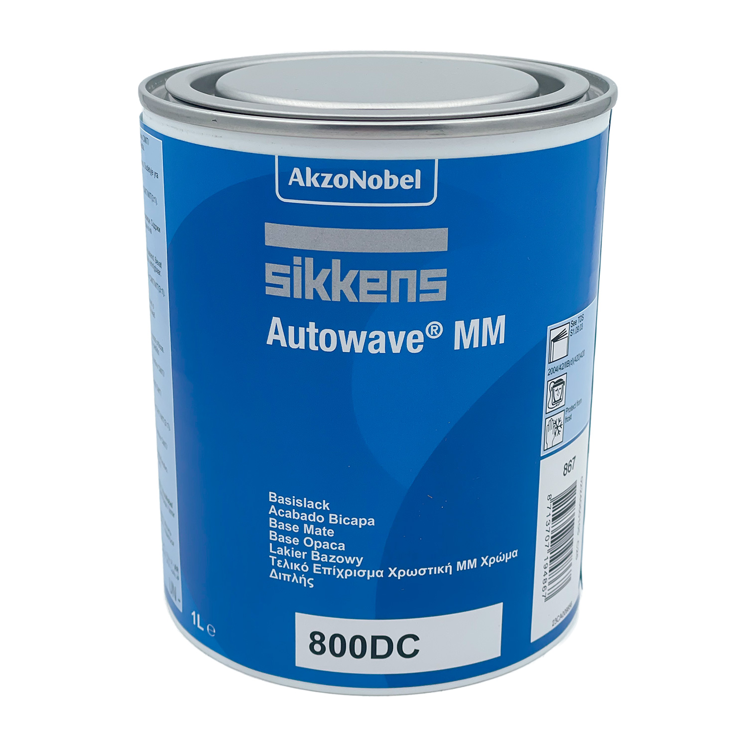 Sikkens Autowave 800DC - 1 ltr Wasserbasis-Mischlack von Akzo Nobel