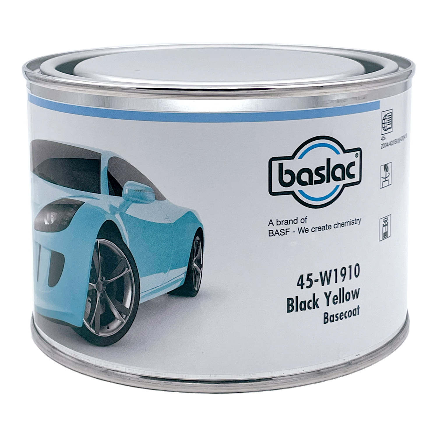 BASLAC 45-W1910 Black Yellow (90-924/HB203) - 0,5 ltr