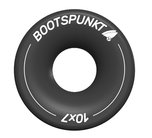 Bootspunkt Low Friction Ringe sind eine einfachere und leichtere Alternative zu einem Block
