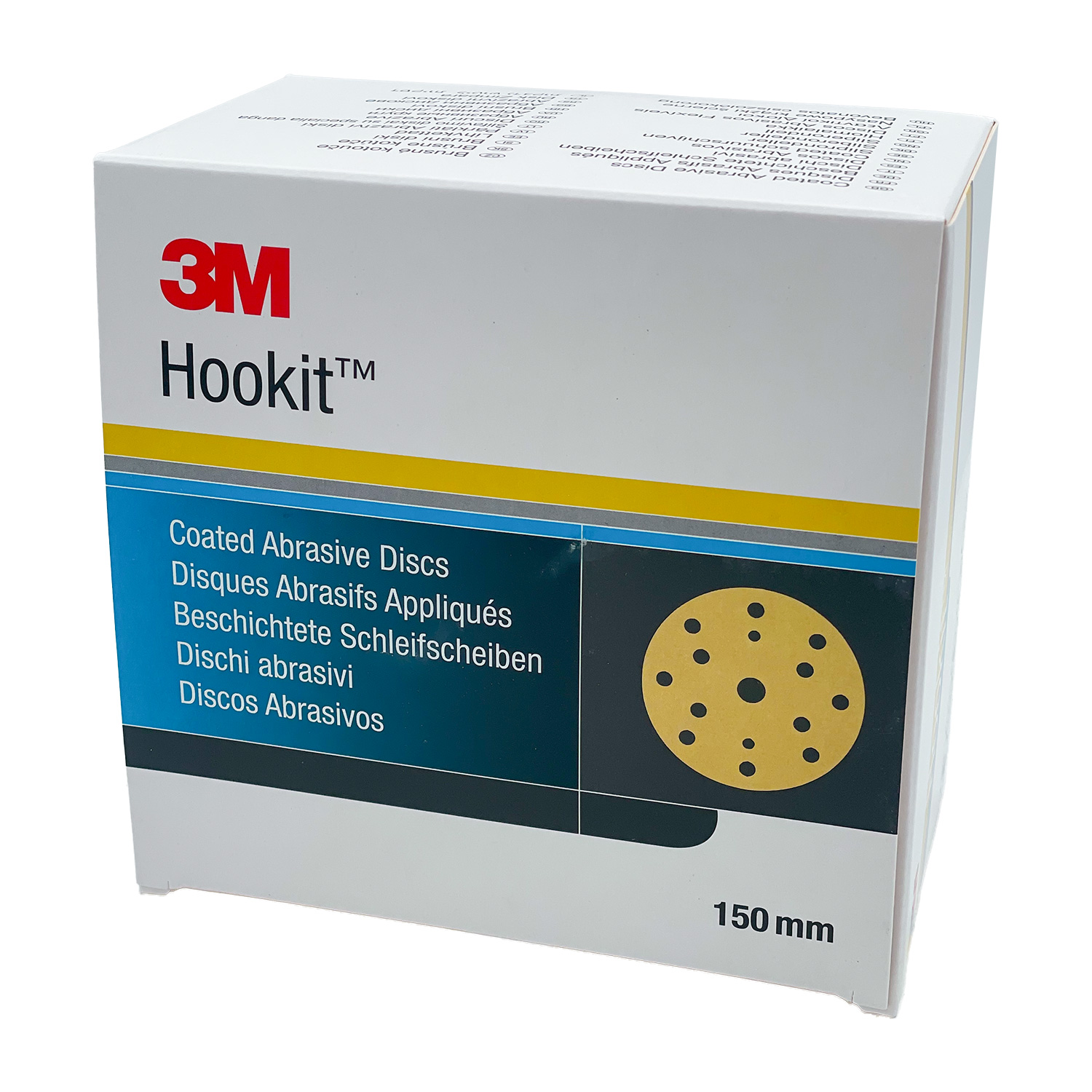 100x 3M 50455 P600-15 Gold Hookit