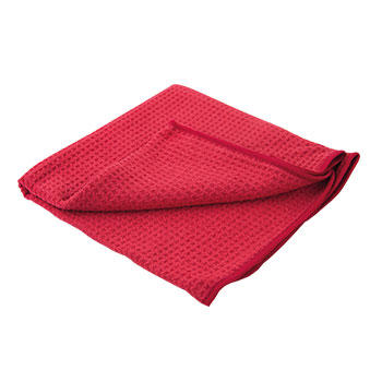 No.7 Waffeltuch Optimum 60x40 cm, rot