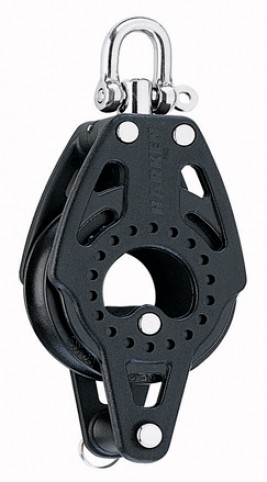 HARKEN H2661 75mm Carbo Block, einfach, Hundsfott