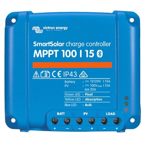 Victron Smartsolar MPPT 100/15 15A 12V 24V Solar Laderegler