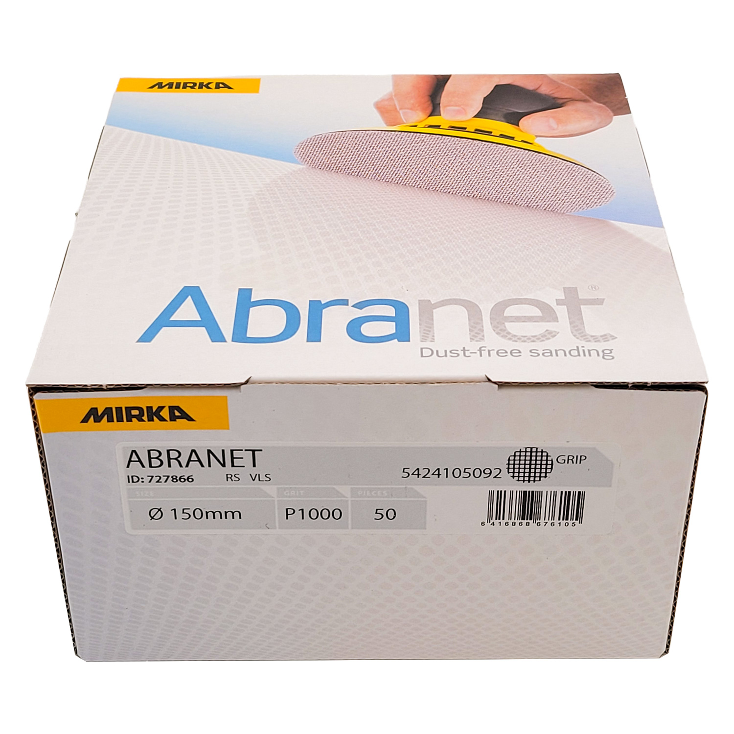 50x Mirka Abranet-150 P320 5424105032