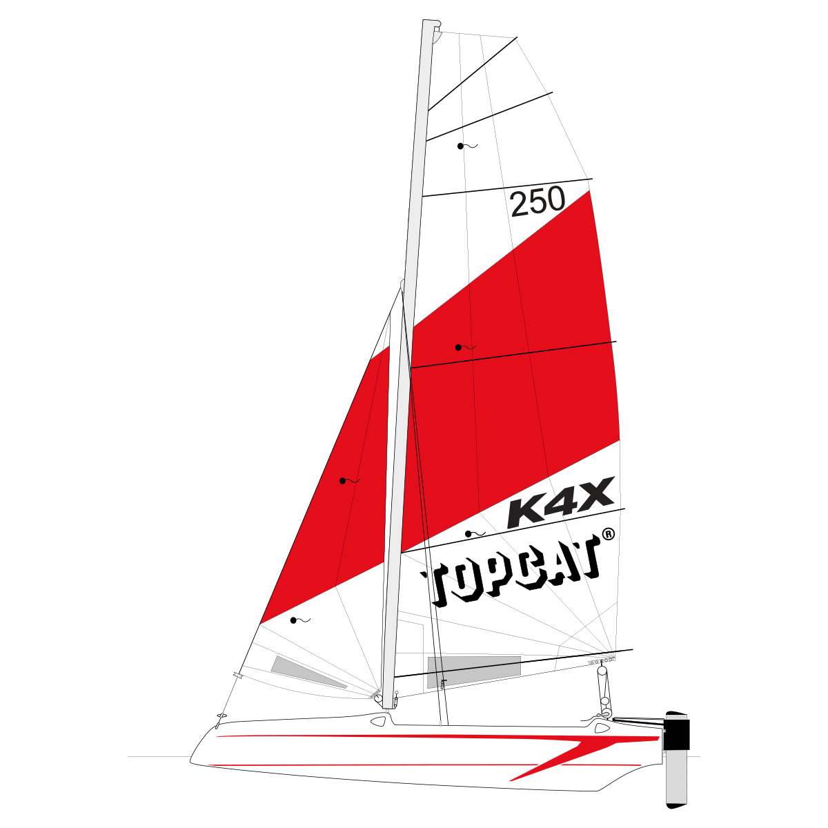 TOPCAT K4X Classic 13m² Segelfläche (TCB1050)