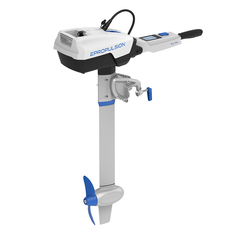 ePropulsion Spirit 1.0 Evo Langschaft mit Pinne und Akku