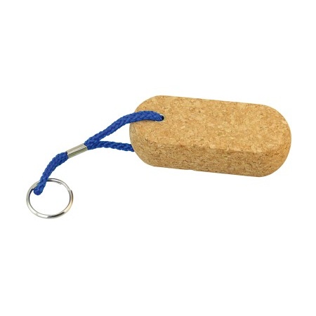 Schlüsselanhänger Kork flach-oval