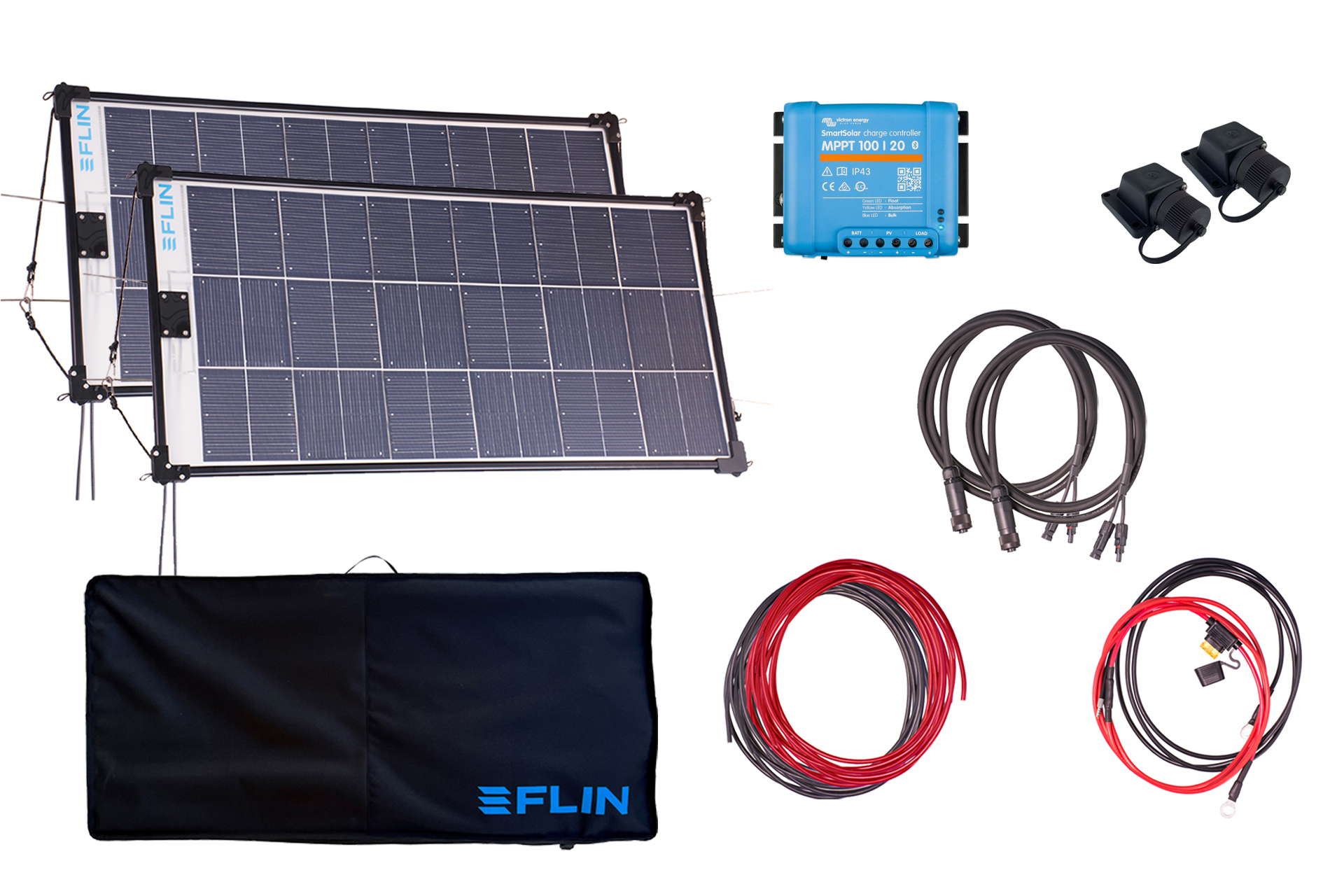FLIN-SOLAR FLINset 2x FLINrail+