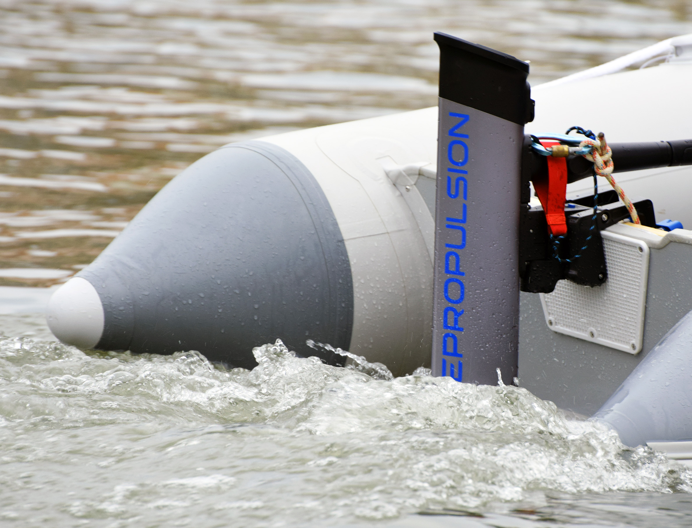 Komplettset Schlauchboot 3,20m mit ePropulsion eLite Elektromotor und 25l wasserdichtem Packsack