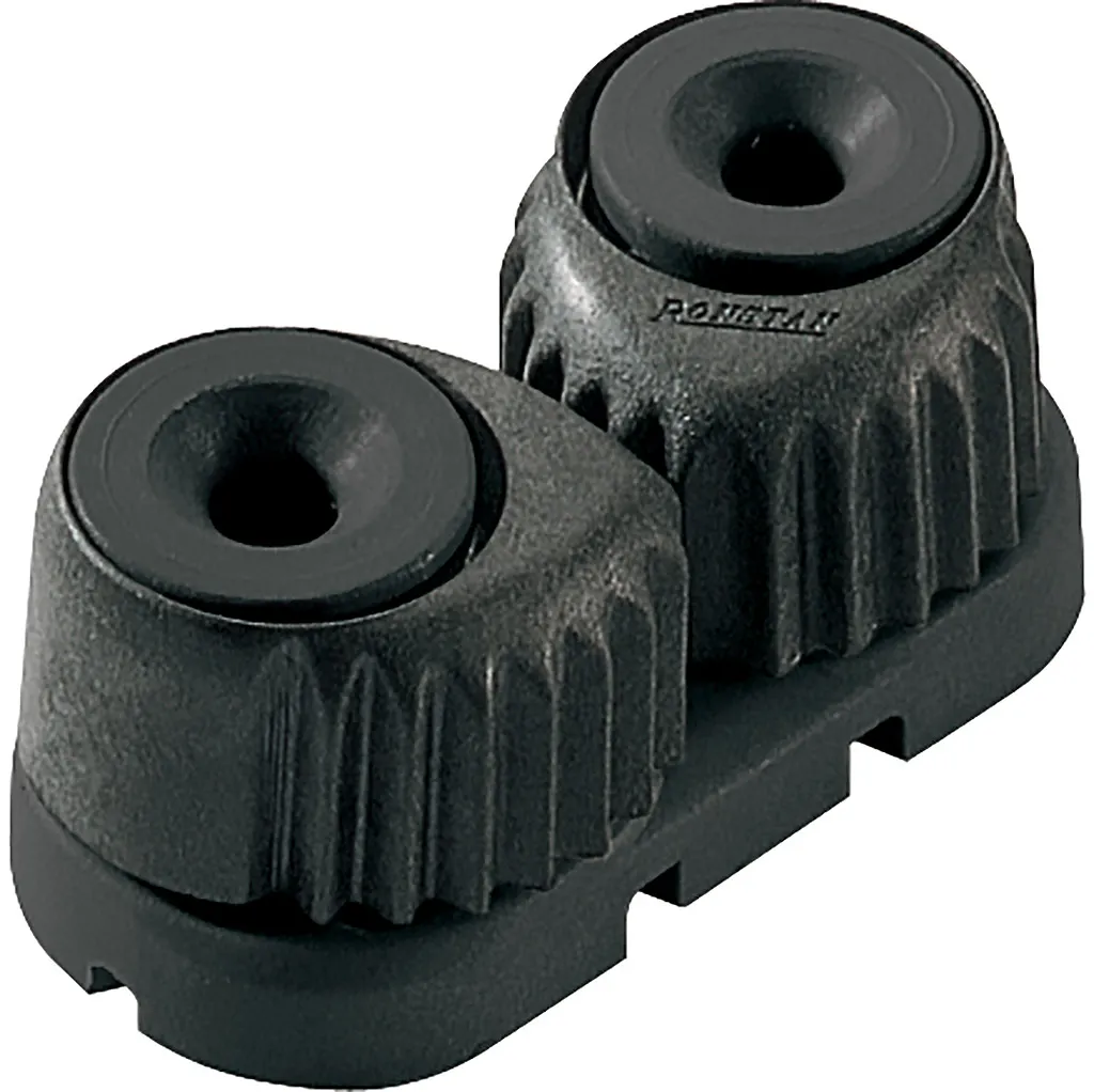 RONSTAN Kleine 'C-Klemme', schwarz, schwarzer Sockel