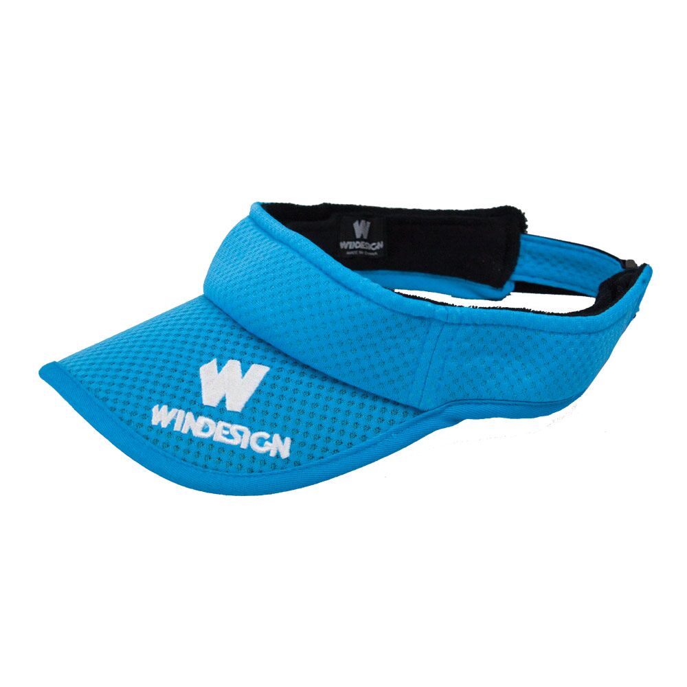 WINDESIGN EX2581C Sonnenschutzschirm Visor, cyan