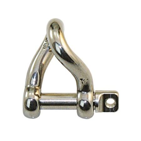 Schäkel geschm 1/2"12,5mm gedreht VA