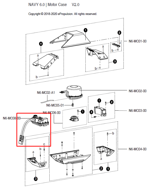 ePropulsion Ersatzteile - bei Bootspunkt bekommen Sie alle Ersatzteile für aktuelle und frühere ePropulsion Elektro-Aussenborder, PODs und Zubehör