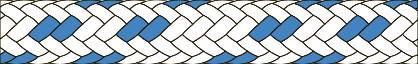 GLEISTEIN Gemini X Schot/Fall blau - 8mm (GR080820)