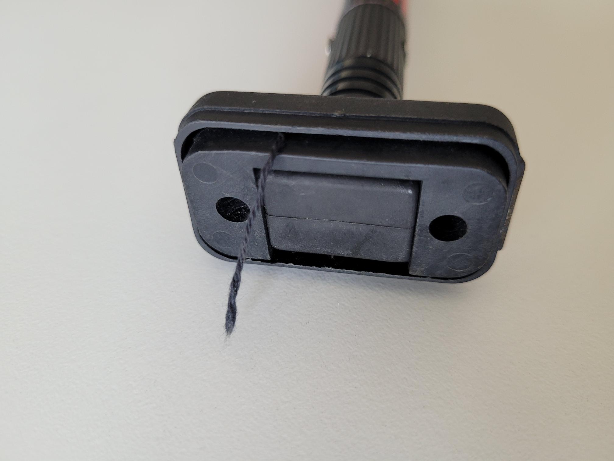 RONSTAN Leiter-Pinnenausleger X10, 660mm Länge, schwarz, Polyurethan-Gelenk elastisch, Griff umschäumt