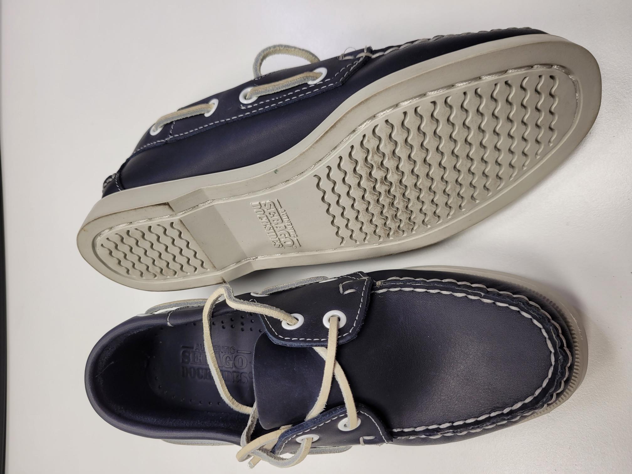 Sebago Damen-Bootsschuhe "Docksides Blue Nite" - blau - Größe 36, Obermaterial Leder