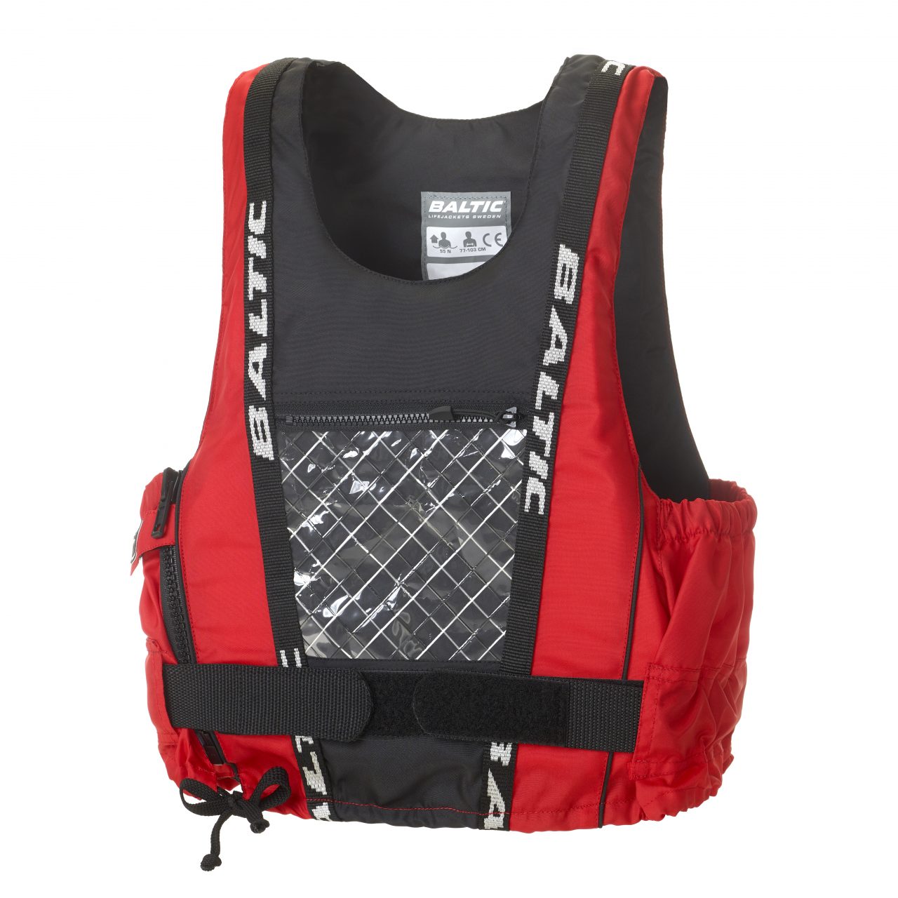 BALTIC Dinghy Pro, (50N) Gr. XL ueber 90 kg rot-schwarz
