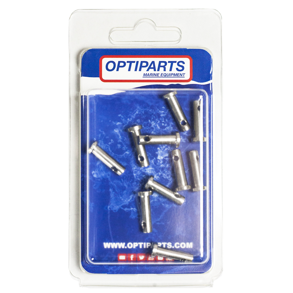 WINDESIGN EX2722-10 Steckbolzen 10er Pack, 5 x 18 mm