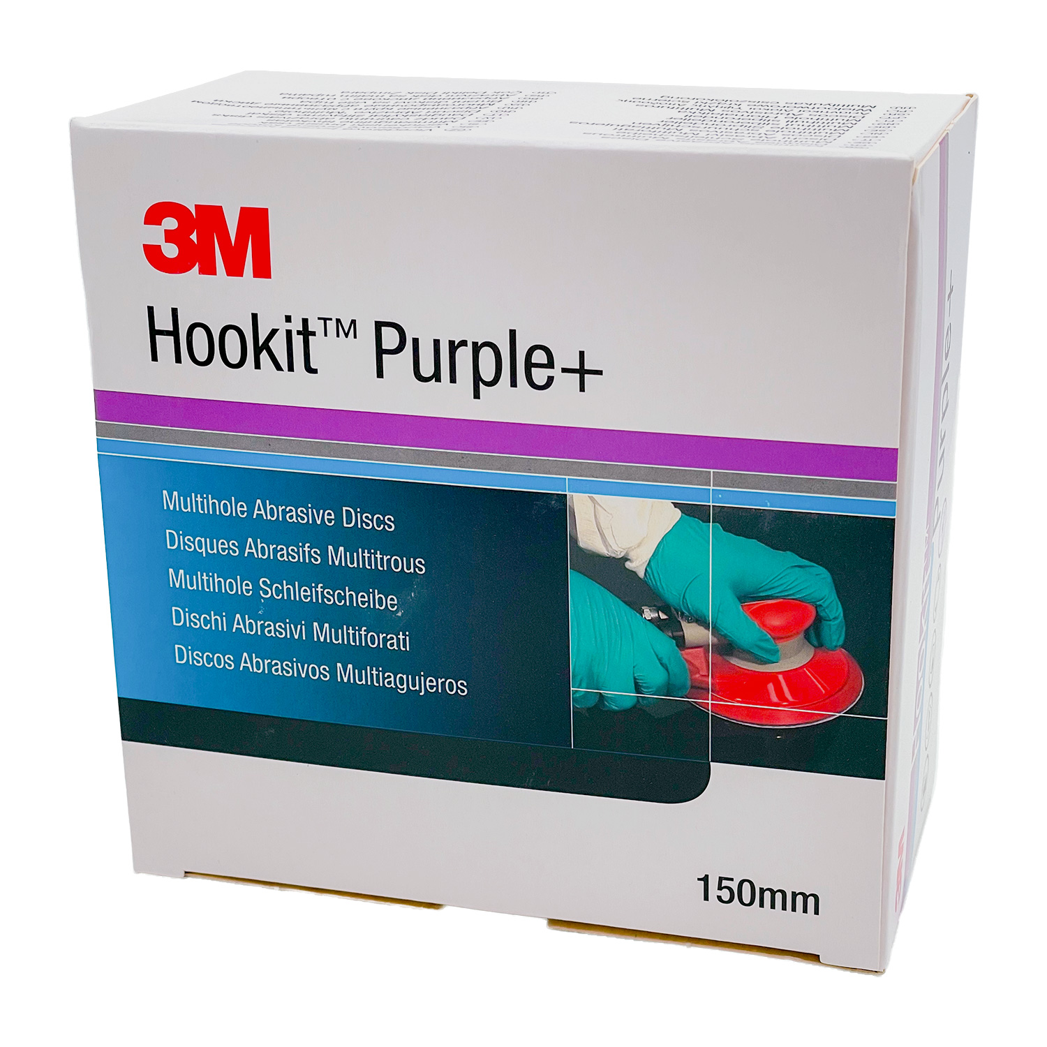 100x 3M 50534 P500-Purple Hookit