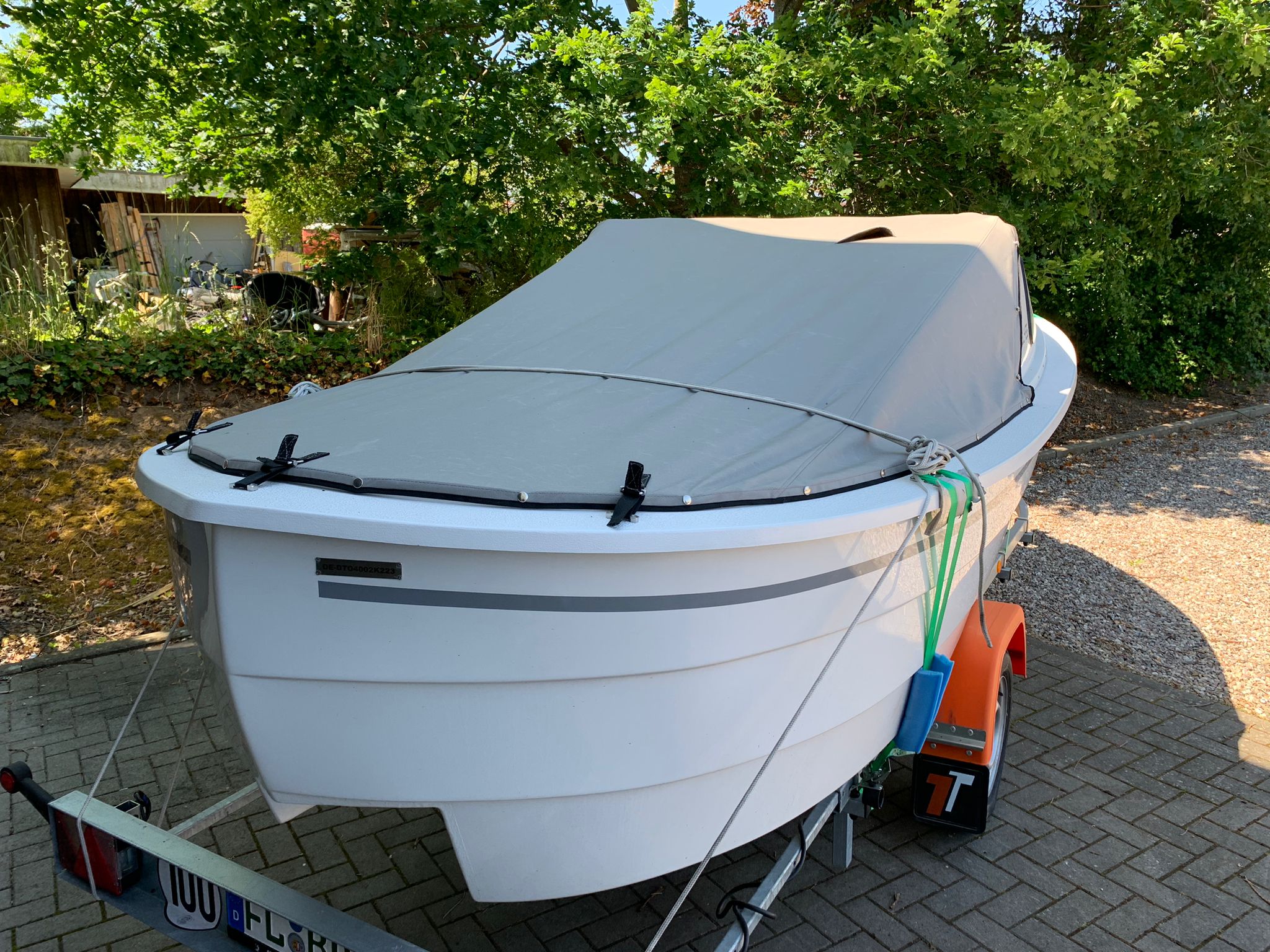 DANEL 455 - klassisches Motorboot 4,55 m x 1,60 m
