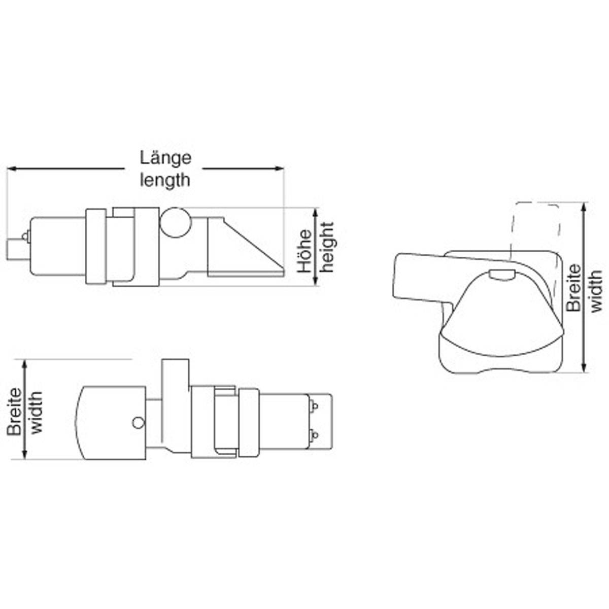 WHALE Supersub Smart 1100 Automatic Bilgepumpe 12V 66l/min