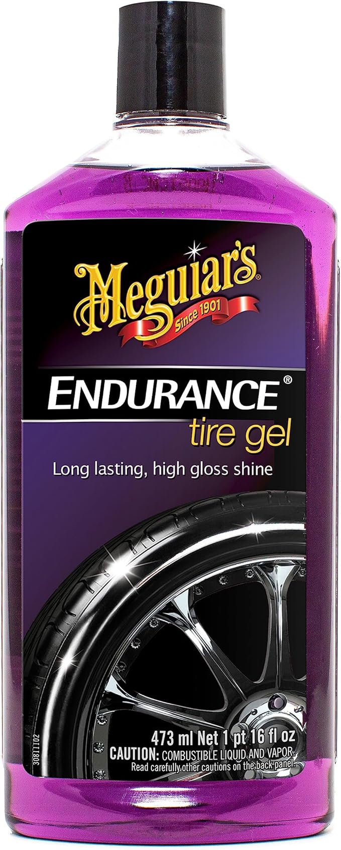 MEGUIARS Endurance High Gloss Tyre Gel - 473 ml // ABVERKAUF zum radikalen Sonderpreis, nur solange Vorrat reicht
