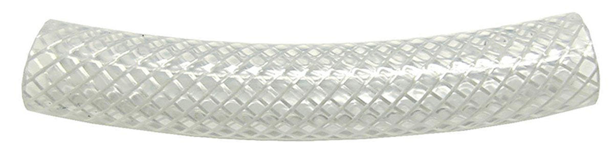 Transparentschlauch mit Gewebeeinlage 10mm innen 16mm aussen