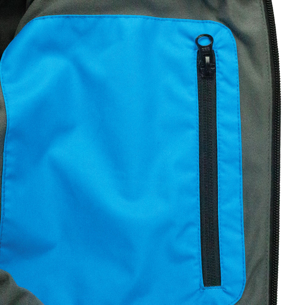 WINDESIGN 2447L Kapuzenjacke, atmungsaktiv und wasserdicht, Erwachsenengröße L