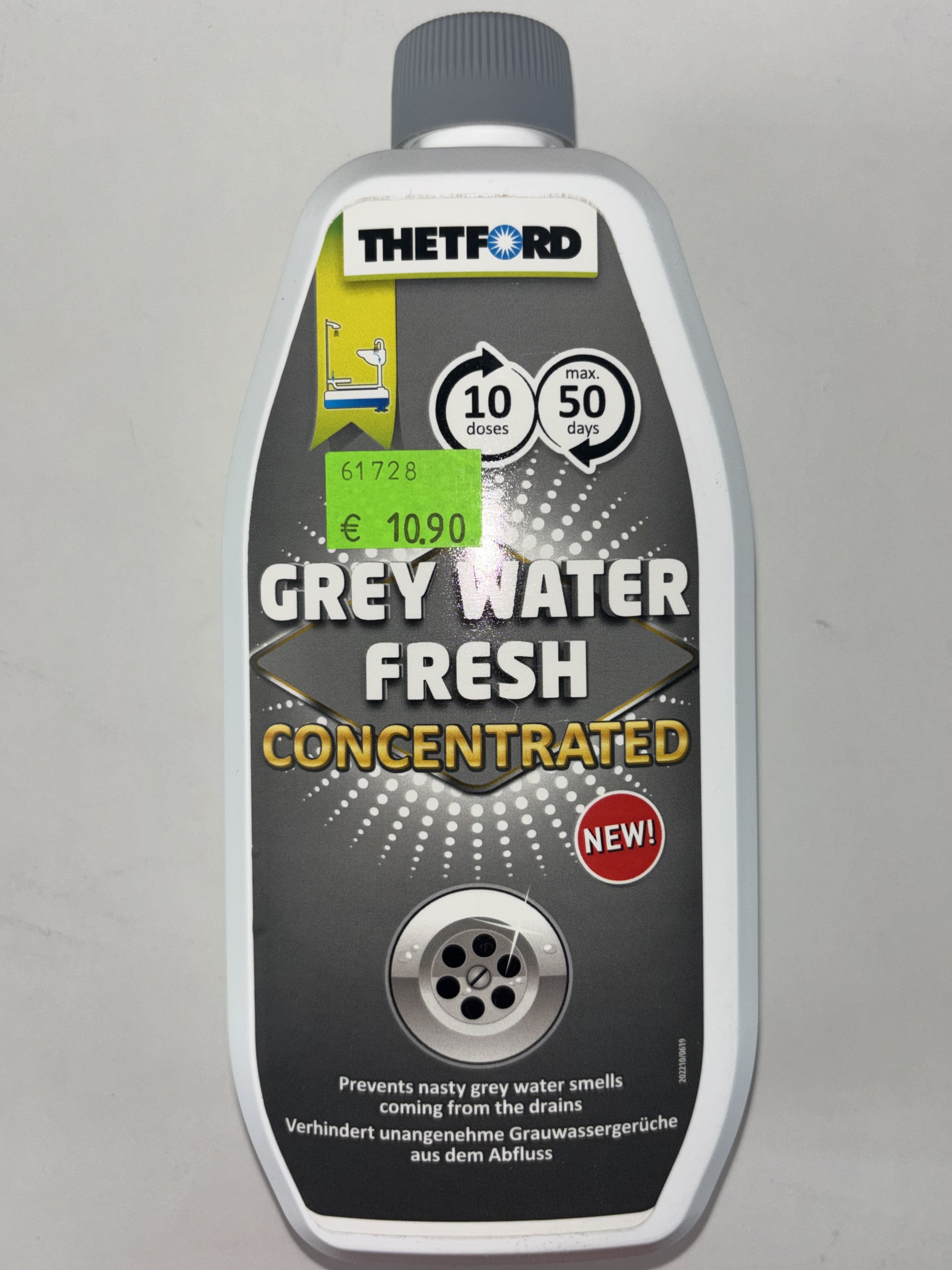 Grey Water Fresh Concentrated 0,8 l ABGELAUFEN