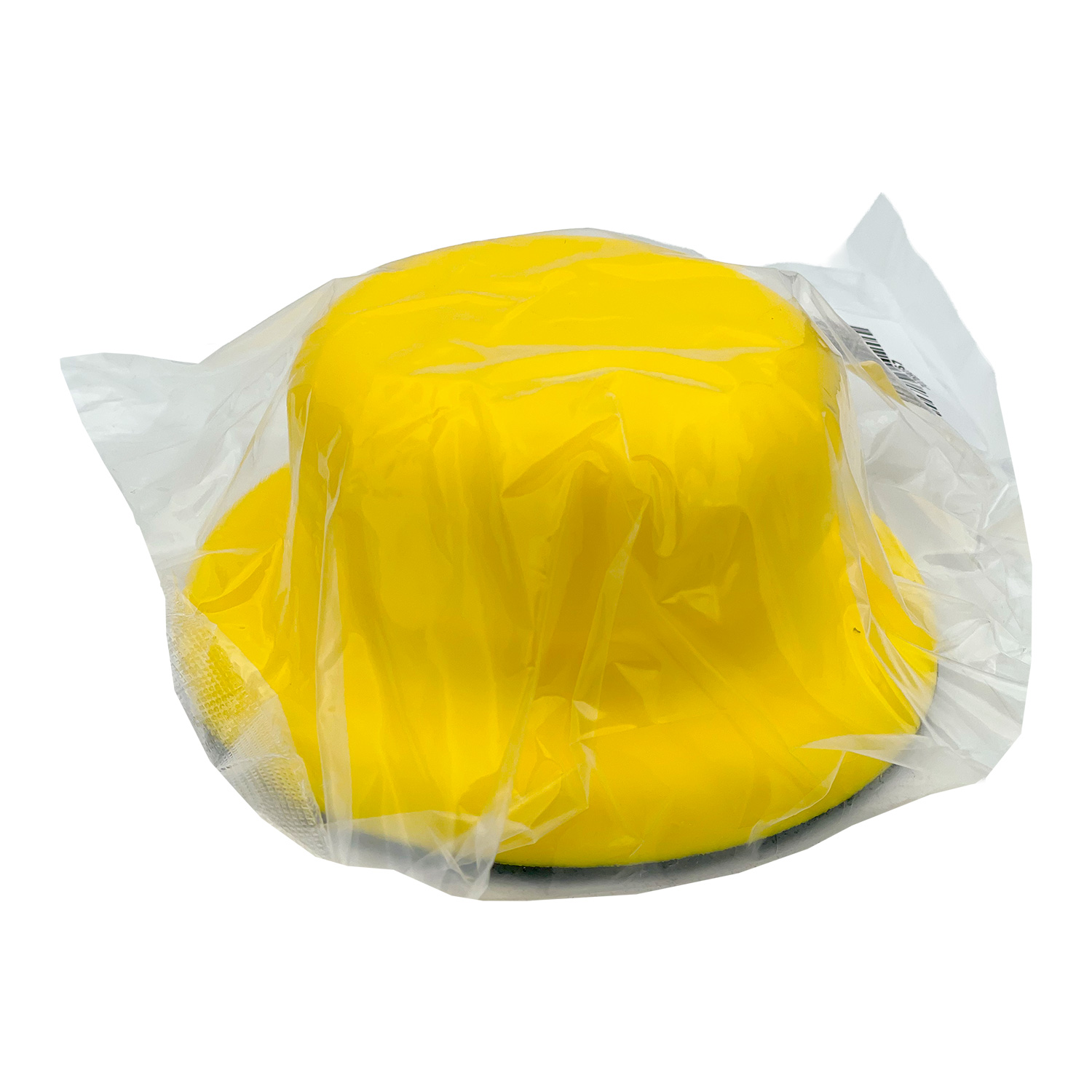 Handschleif halter für Schleifpapier oder Polierschwamm. Schleif- und Polierarbeiten an Autos, Booten und Wohnmobilen von Hand ohne Verkrampfung - Durchmesser 125mm, weich, gelb