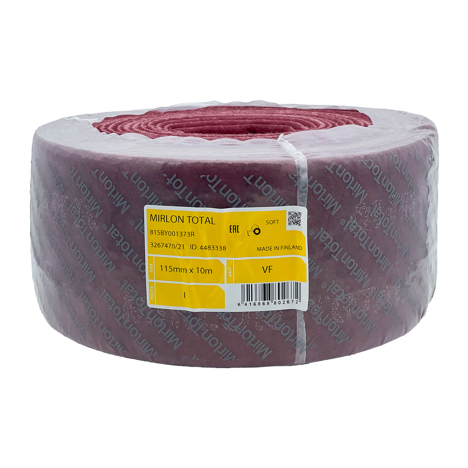Mirka Mirlon Total 115mmx10m VF P360 rot 815BY001373R
