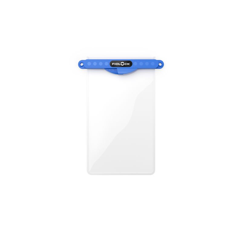 FIDLOCK Hermetic Dry Bag Medi, transp./blau, 111x179 mm FIDLOCK Hermetic Dry Bag Medi, transp./blau, 111x179 mm