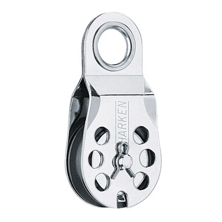 HARKEN H320 38mm Drahtseilblock mit schlankem Anschlag Kugel