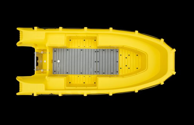 WHALY 400 PE-Kunststoff-Mehrzweckboot schlagfest