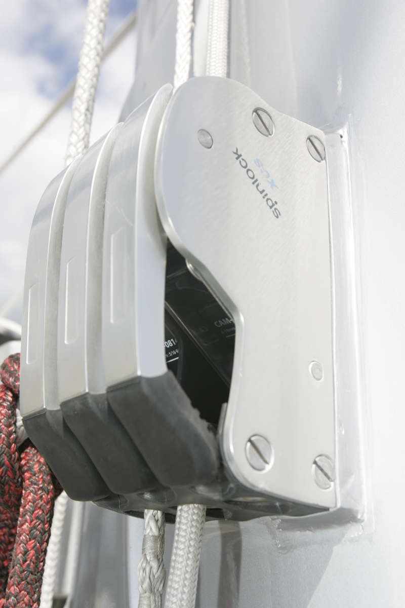 SPINLOCK XCS Fallstopper für 8-14mm Leinen, 3-fach - Silber