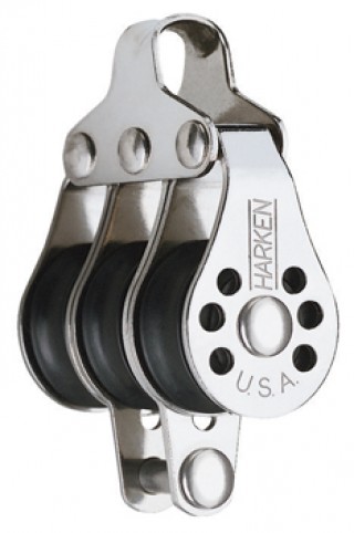 HARKEN H229 Micro Block, dreifach mit Hundsfott