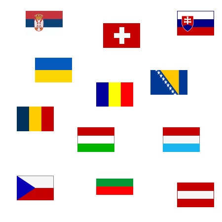 Flagge  50 x  75 cm  SCHWEIZ