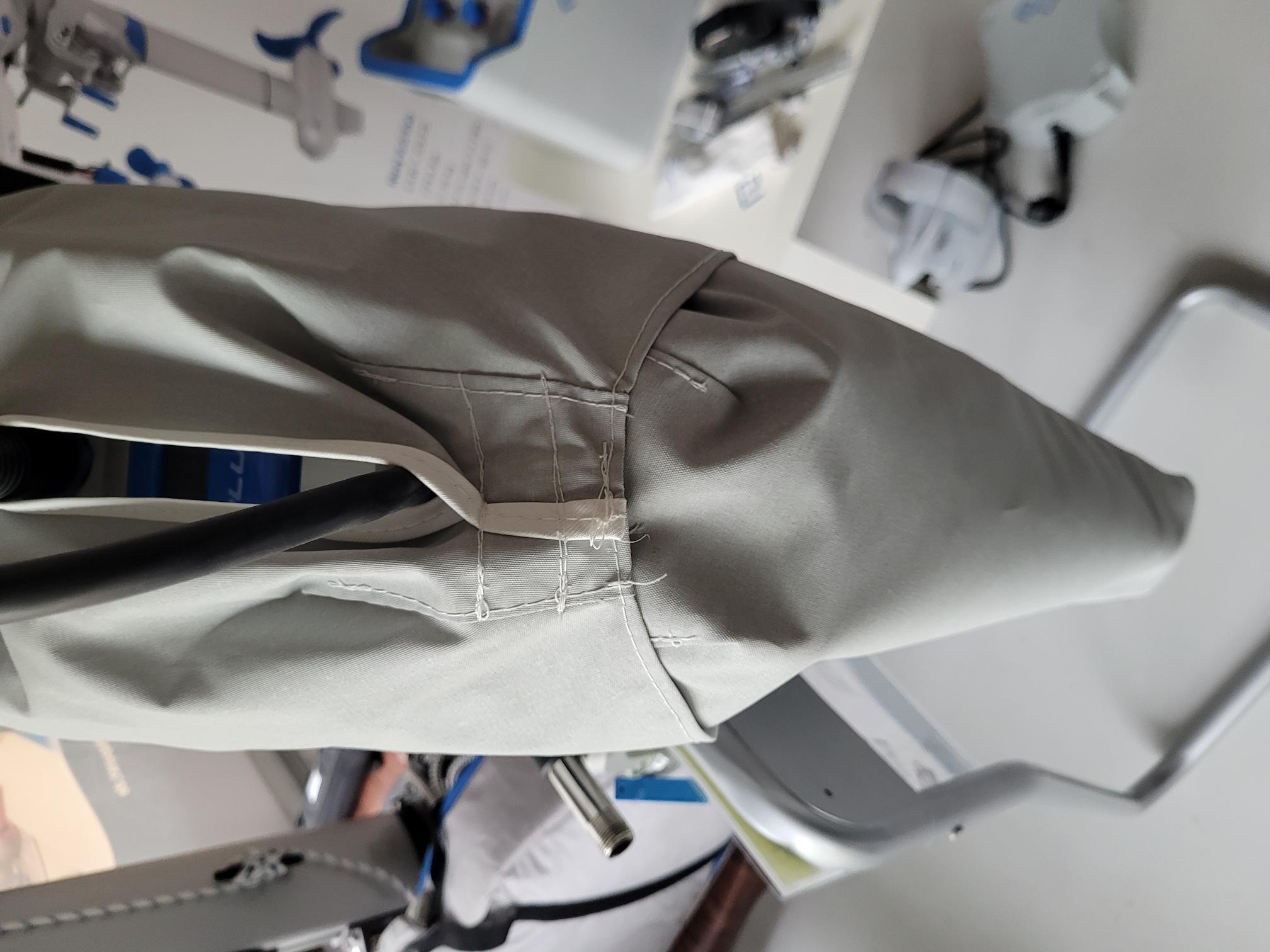 Persenning / Abdeckung für ePropulsion Spirit Steuerpinne, Profi-Qualität, grau