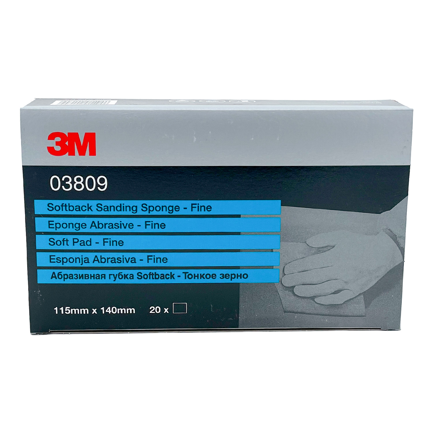 3M 03809 Soft Pad fine