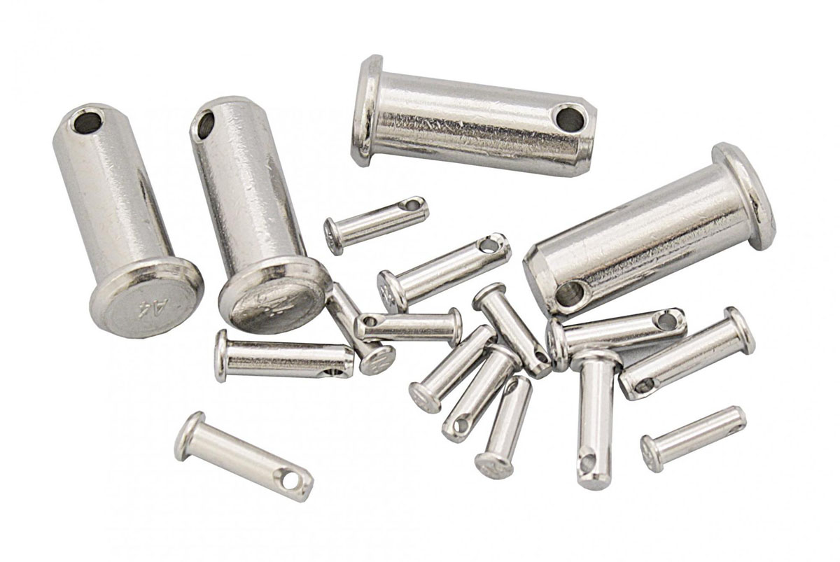 10x Steckbolzen 6mm x 25mm