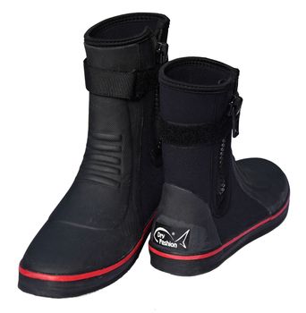 DRY FASHION Neopren-Trapezstiefel Gr. 39 DRY FASHION Neopren-Trapezstiefel Gr. 39